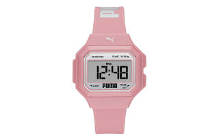 PUMA Wrist Watches Quartz Movement PU Strap Pink Watch Dial Women's Watch P1057