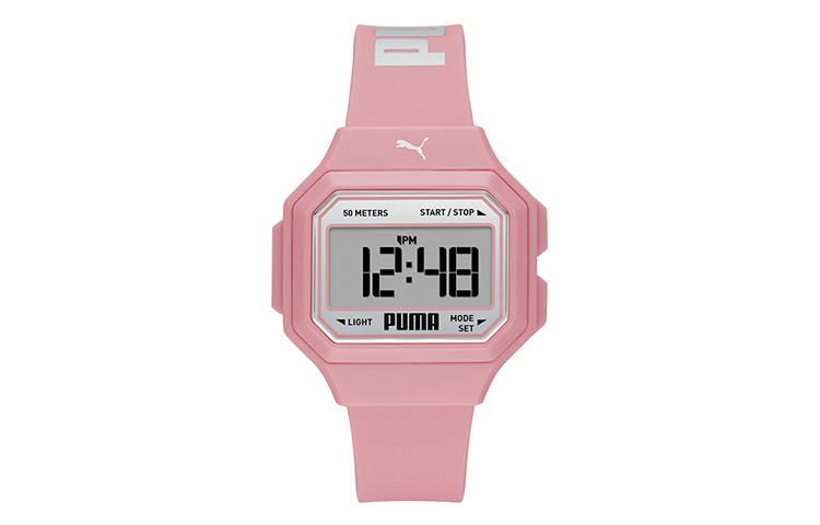 PUMA Wrist Watches Quartz Movement PU Strap Pink Watch Dial Women's Watch P1057