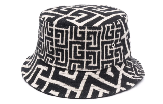 Balmain jacquard-monogram bucket hat