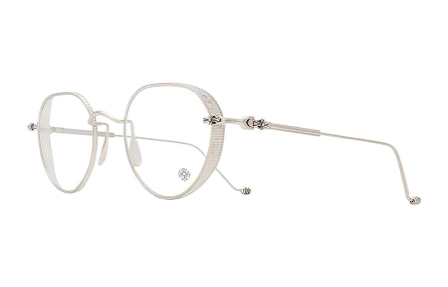 Chrome Hearts Chrome Hearts Titanium Alloy Round Eyeglass Frames Unisex
