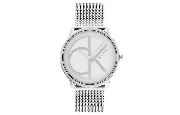 CALVIN KLEIN Wrist Watches Quartz Movement Stainless Steel Strap Silver Dial Men's Watches