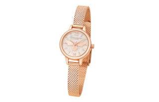 OLIVIA·BURTON Bee Collection Starry Sky Collection Wrist Watches Quartz Movement Steel Strap White Dial Women's Watch