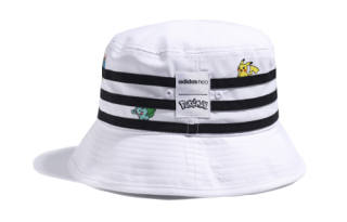 Adidas Neo Woven Bucket Hats Unisex White