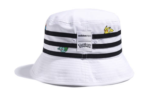 Adidas Neo Woven Bucket Hats Unisex White