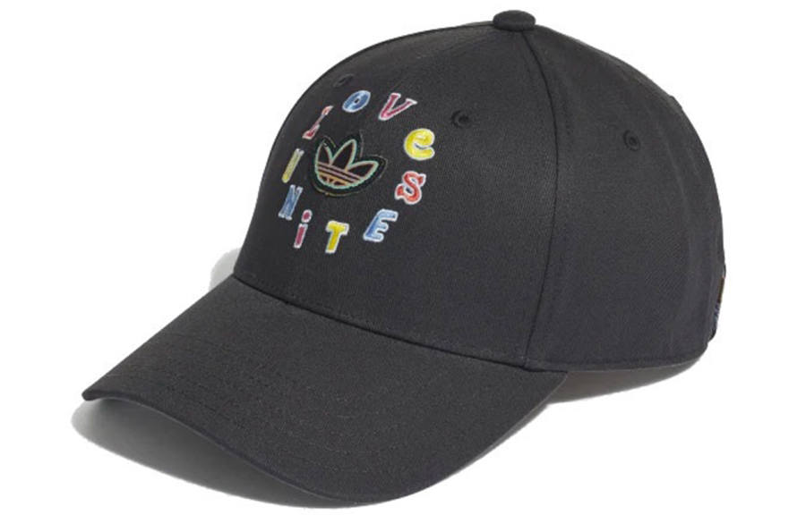 Adidas Originals Cotton Baseball Caps Unisex Black