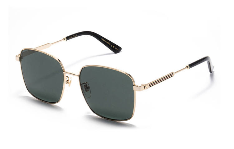 GUCCI GUCCI Web Square Sunglasses Unisex