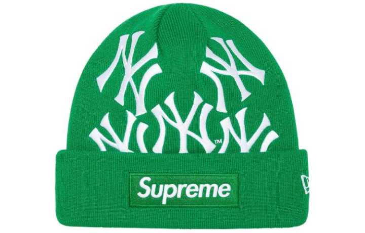 Supreme Supreme New York Yankees New Era Box Logo Beanie