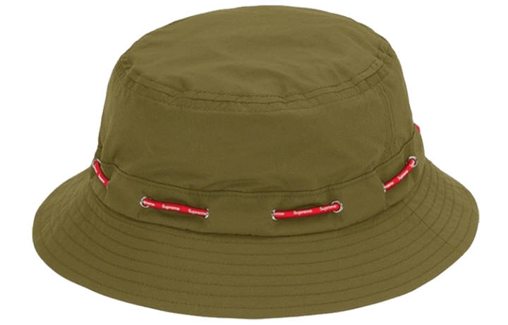 Supreme Supreme Nylon Bucket Hats Unisex Olive