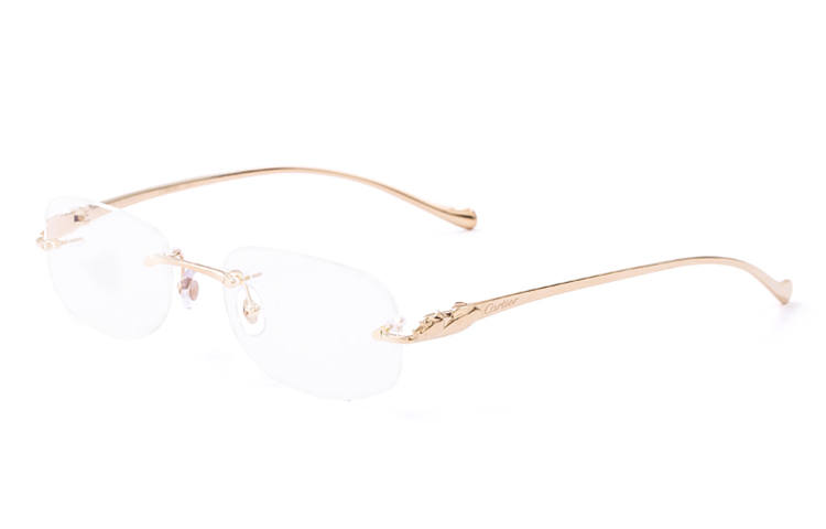 Cartier Cartier Oval Frameless Glasses