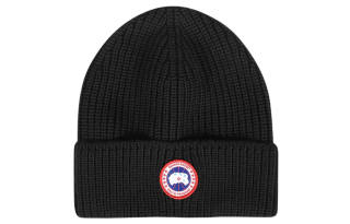 Canada Goose Arctic Disc ribbed-knit beanie
