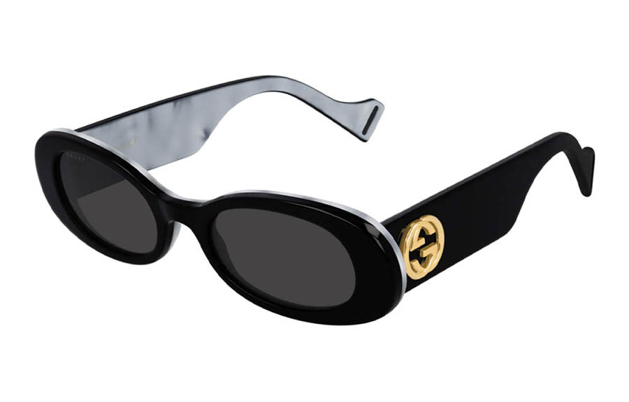 GUCCI oval frame sunglasses
