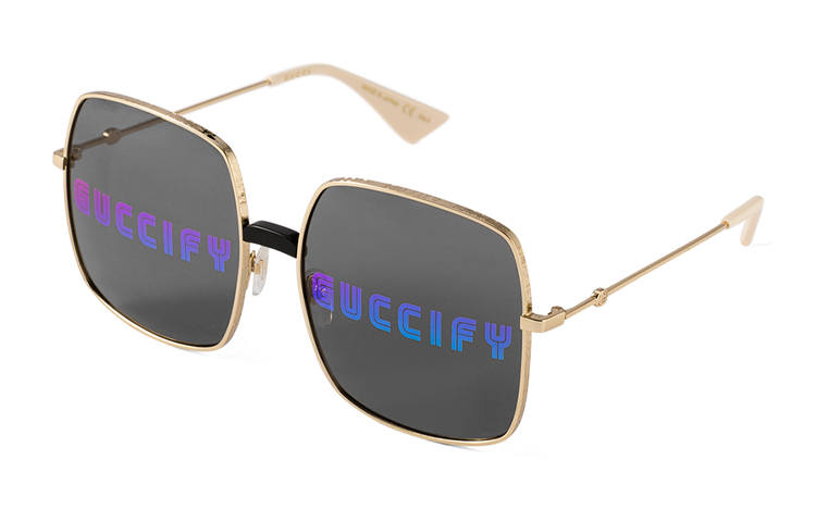 GUCCI GUCCI Eyewear Oversized Square Framed Sunglasses