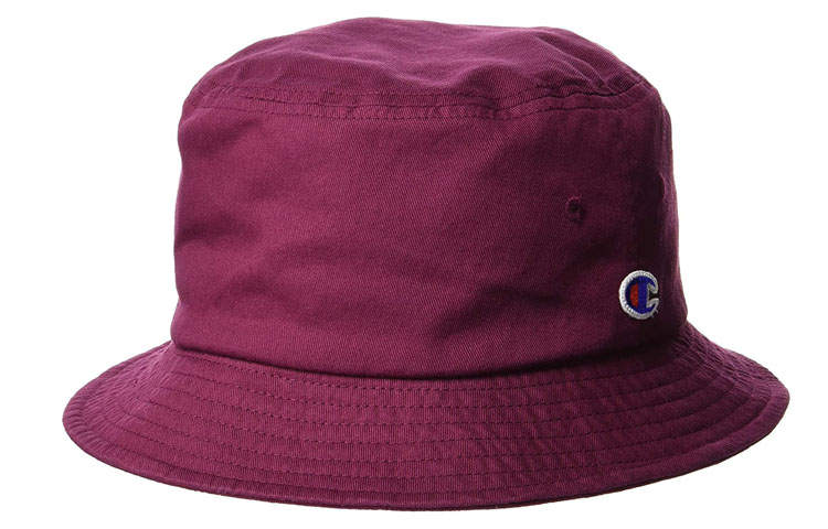 Champion Bucket Hats Unisex Burgundy