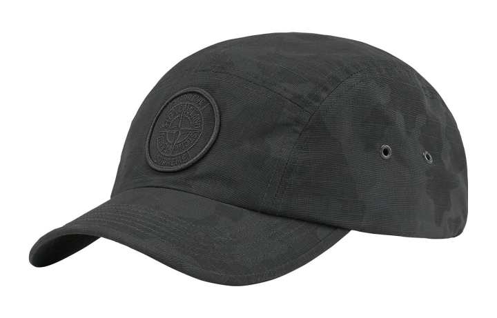 Supreme Supreme Stone Island Reactive Ice Camo Ripstop Camp Cap