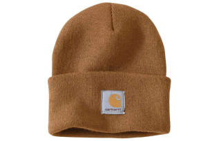 Carhartt Cotton Beanies Unisex Khaki