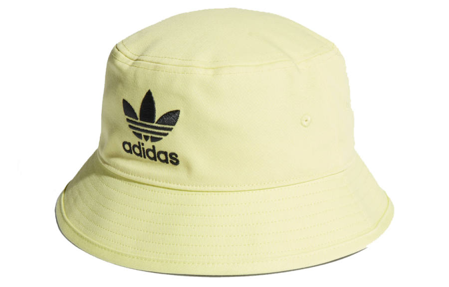Adidas Originals Cotton Bucket Hats Unisex Lemon