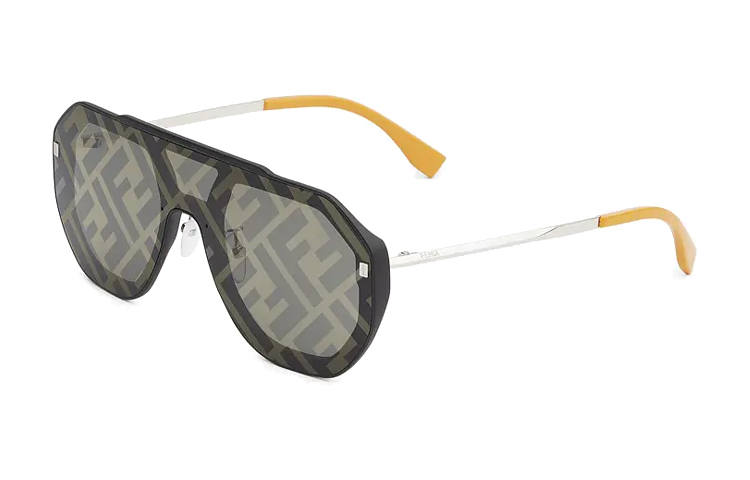 FENDI FENDI Sunglasses Men's Yellow