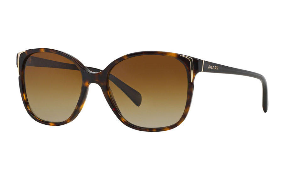PRADA PRADA Tortoiseshell-frame Logo Sunglasses