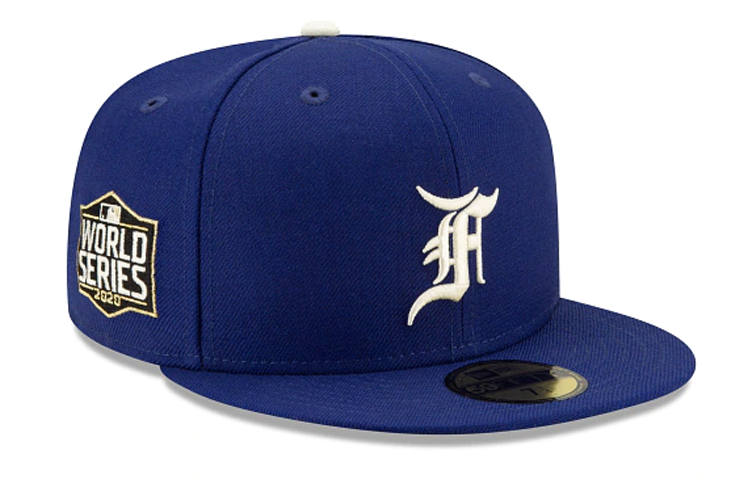 Fear Of God Essentials New Era 59Fifty 2020 World Series Patch Fitted Hat FW21