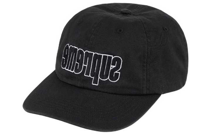 Supreme Supreme Reverse logo 6 panel Cap