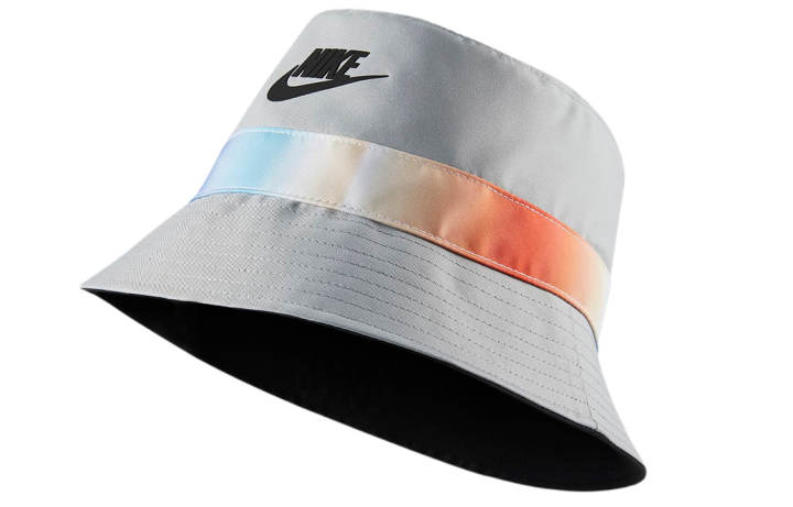 Nike Nike Polyester Bucket Hats Kids' Light Smoke Gray/Black
