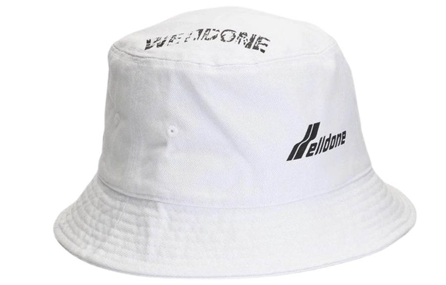 WE11DONE WE11DONE Cotton Bucket Hats Unisex White