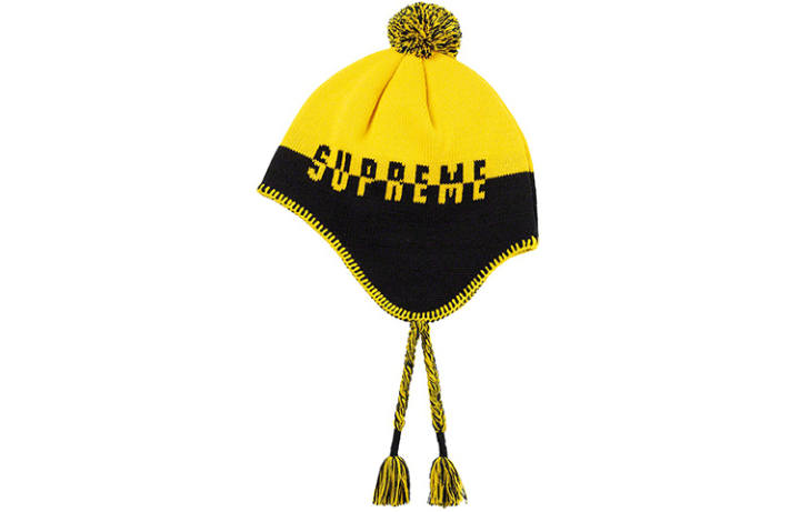 Supreme Supreme Acrylic Beanies Unisex Yellow Black