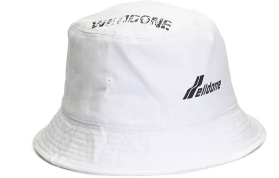 WE11DONE WE11DONE Logo Print Bucket Hat