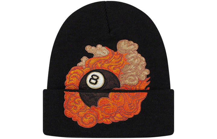 Supreme Supreme Martin Wong 8 Ball Beanie