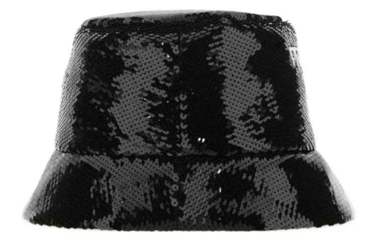 PRADA PRADA Sequins Logo Bucket Hat