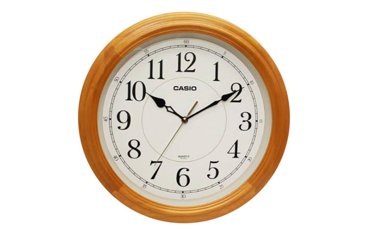 CASIO CASIO Quartz Movement Wall Clock Unisex White
