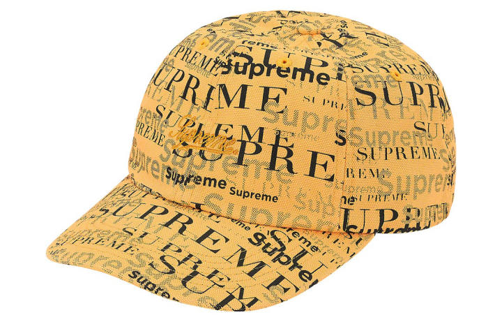 Supreme Supreme Logo Pattern 6 Panel