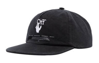 OFF-WHITE Baseball Caps Unisex Black