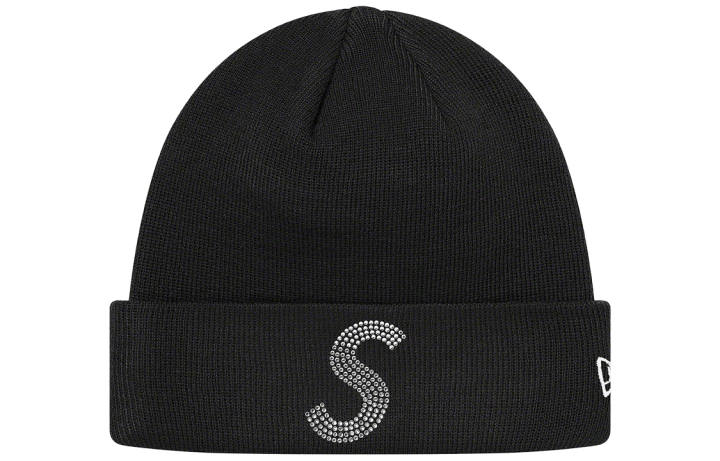 Supreme Supreme New Era Swarovski S Logo Beanie
