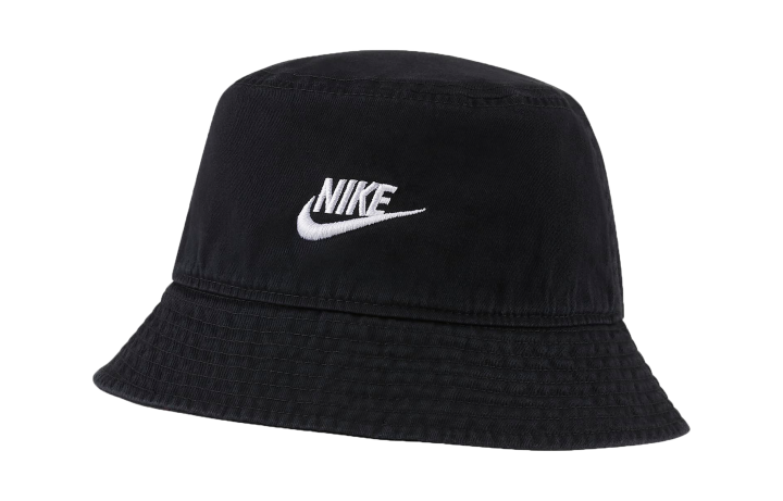 Nike Nike Cotton Bucket Hats Unisex Black
