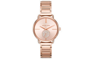 MICHAEL KORS Wrist Watches Quartz Movement Stainless Steel Strap 36mm Rose Gold Watch Dial Women's Watch