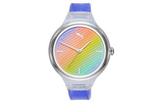 PUMA Wrist Watches Quartz Movement Rubber Strap 36mm 40mm Multicolor Watch Dial Women's Watch P1025