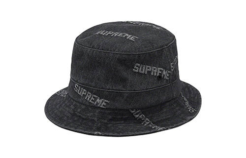 Supreme Supreme Logo Denim Crusher