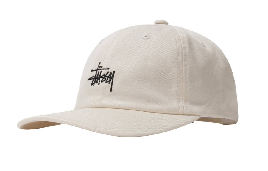 Stussy Stussy Cotton Baseball Caps Men's Ecru