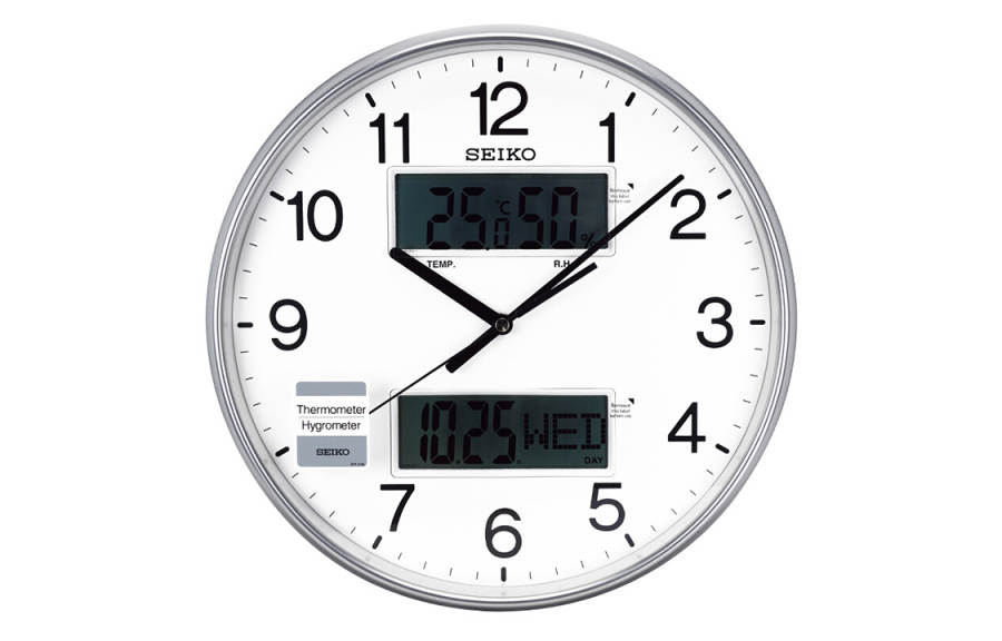 SEIKO SEIKO Quartz Movement Wall Clock Unisex White
