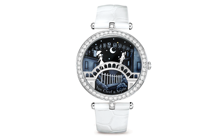 Van Cleef & Arpels Poetic Complexity Function Wrist Watch Collection Manual Mechanical Movement Casual Women's Watch