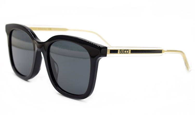 GUCCI GUCCI Square Sunglasses Men's Black