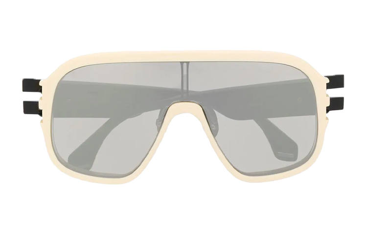 GUCCI Icon Aviator Sunglasses Unisex Beige/Gray