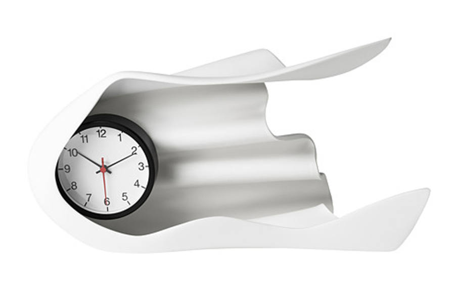 IKEA Water Resistant For Everyday Use Quartz Movement Wall Clock Unisex White 604.918.49