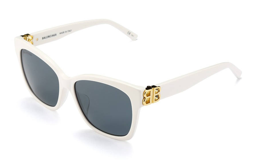 Balenciaga Injection Molded Round Sunglasses Women's