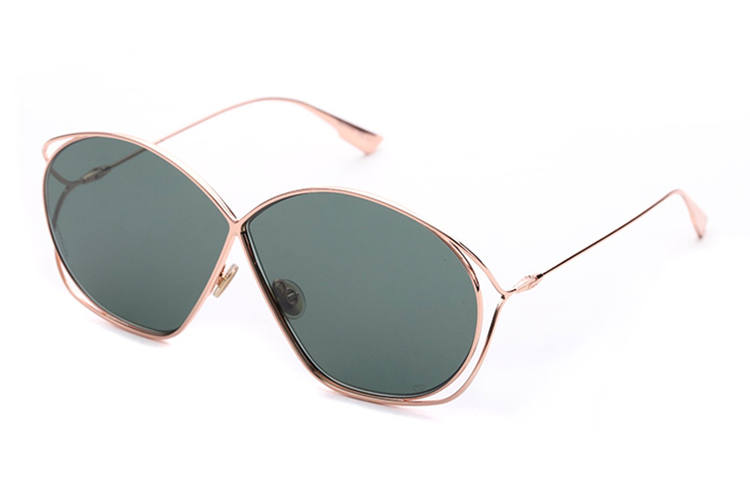 DIOR DIOR Metal Oval Sunglasses Women's