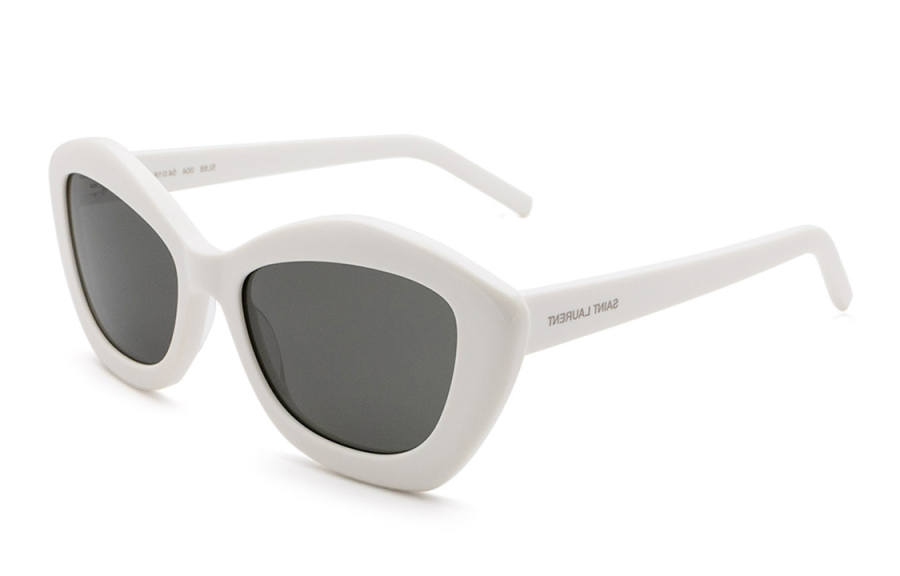 SAINT LAURENT SAINT LAURENT Cat Eye Frame Acetate Sunglasses