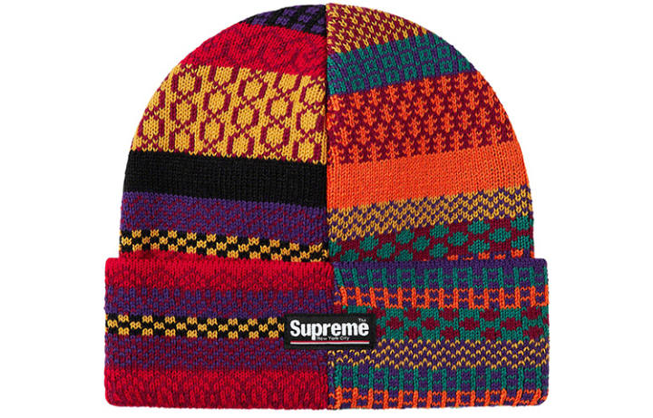 Supreme Supreme Multi Pattern Beanie