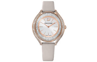 Swarovski Crystalline Aura Wrist Watches Quartz Movement Silver Dial Women's Watch