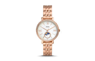 FOSSIL Wrist Watches Quartz Movement Stainless Steel Strap 36mm White Dial Women's Watch